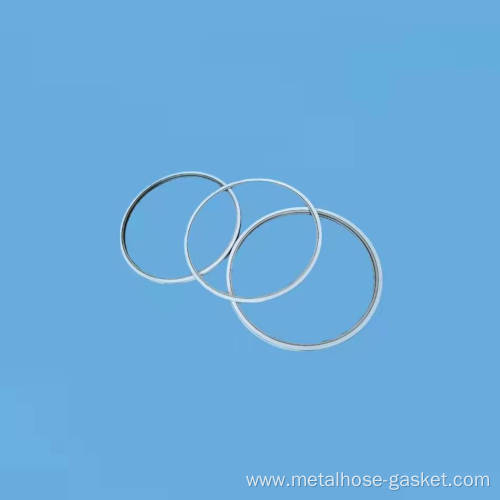 PTFE wound gasket with inner ring